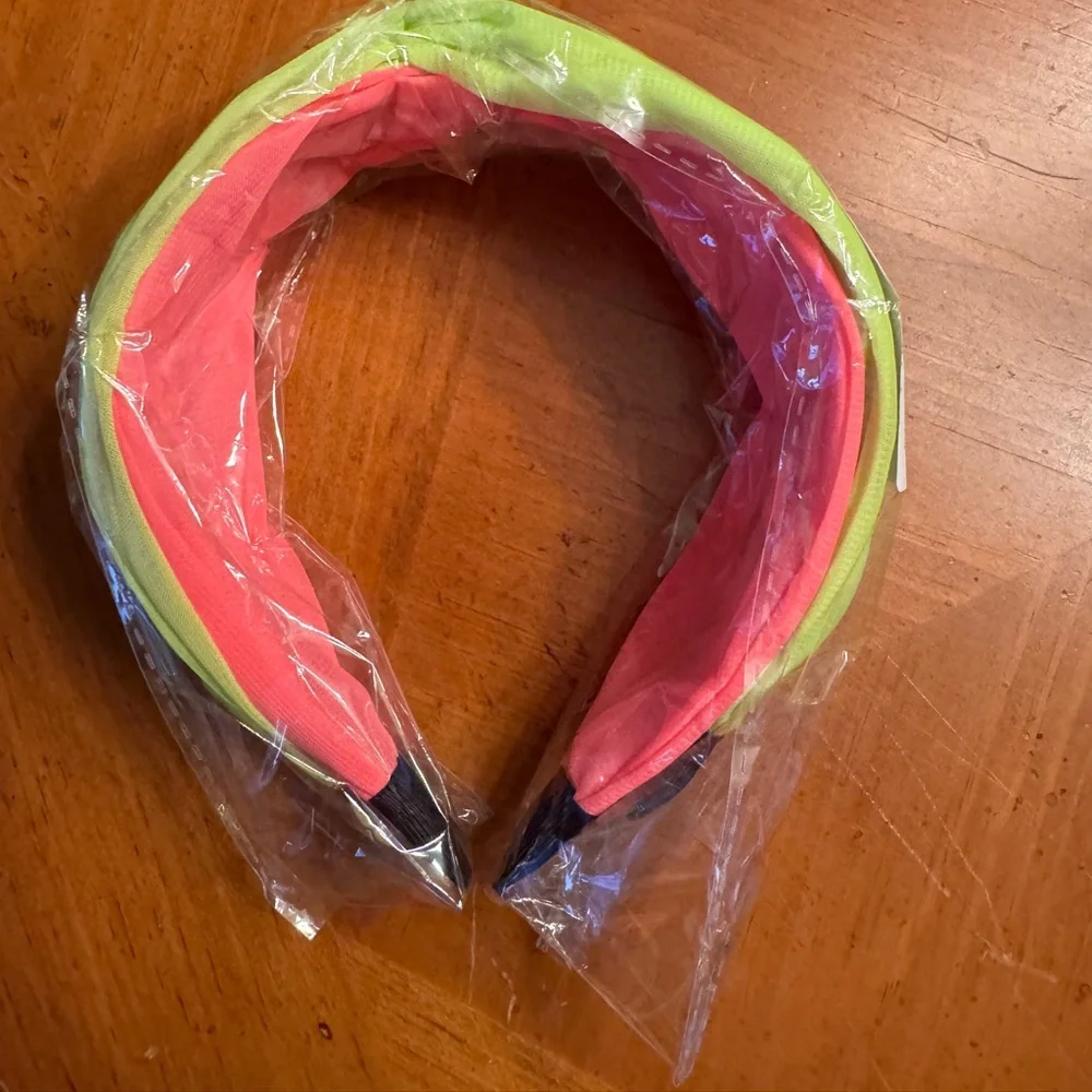 2 pieces knotted headbands fluorescent turban, wide headbands